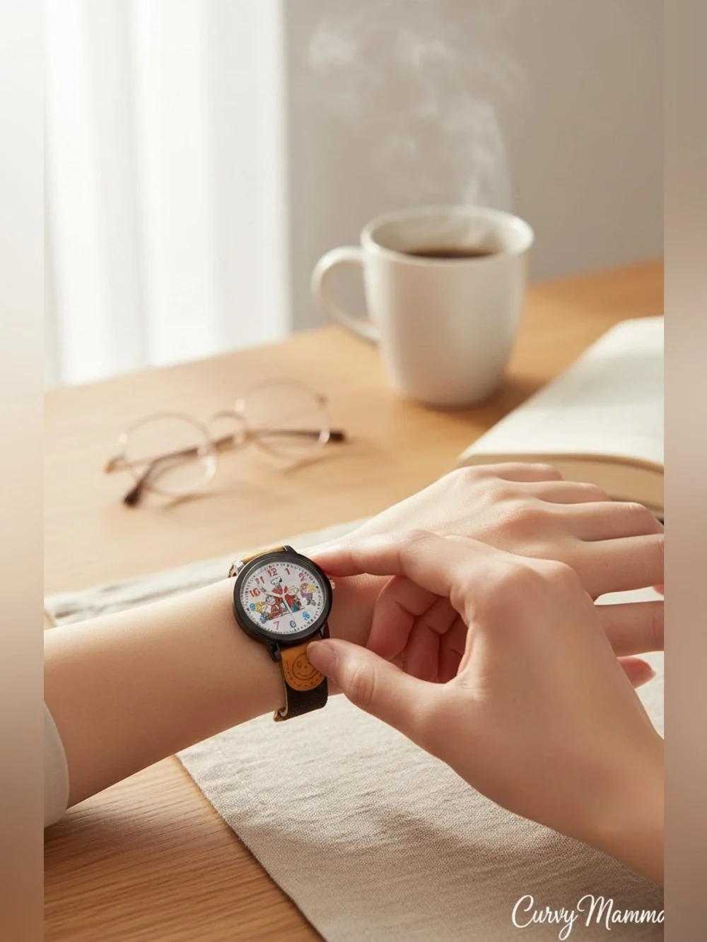 Cartoon Analog Wrist Watch - Brown lowest I can go.